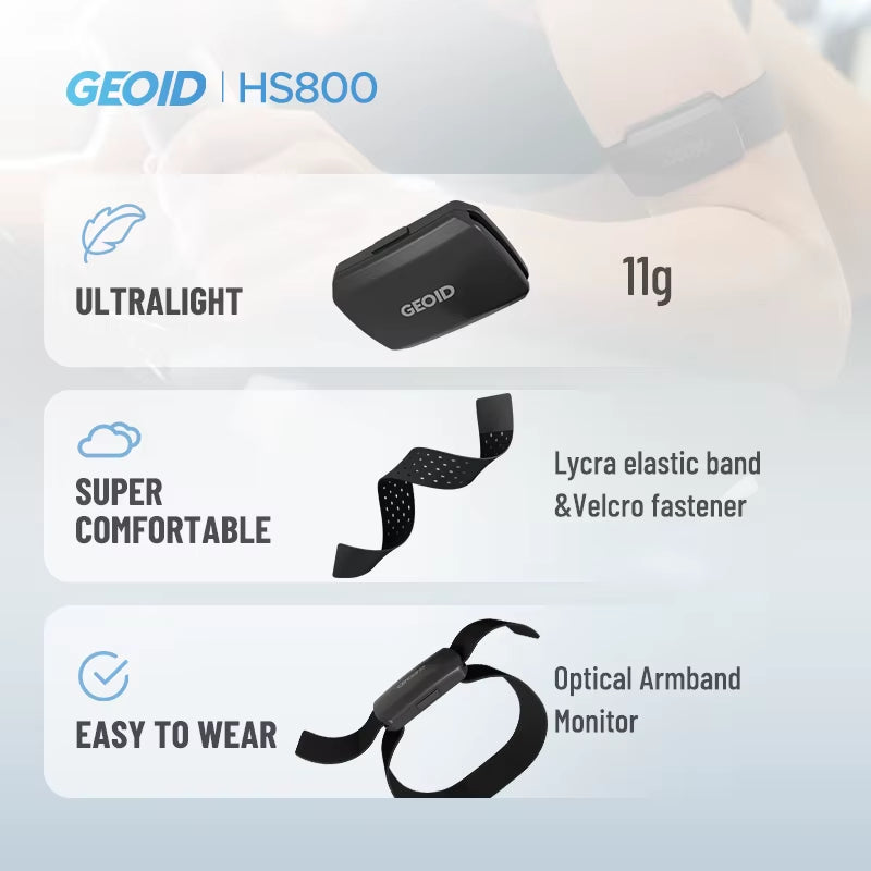 GEOID HS800 Optical Armband Heart Rate Monitor